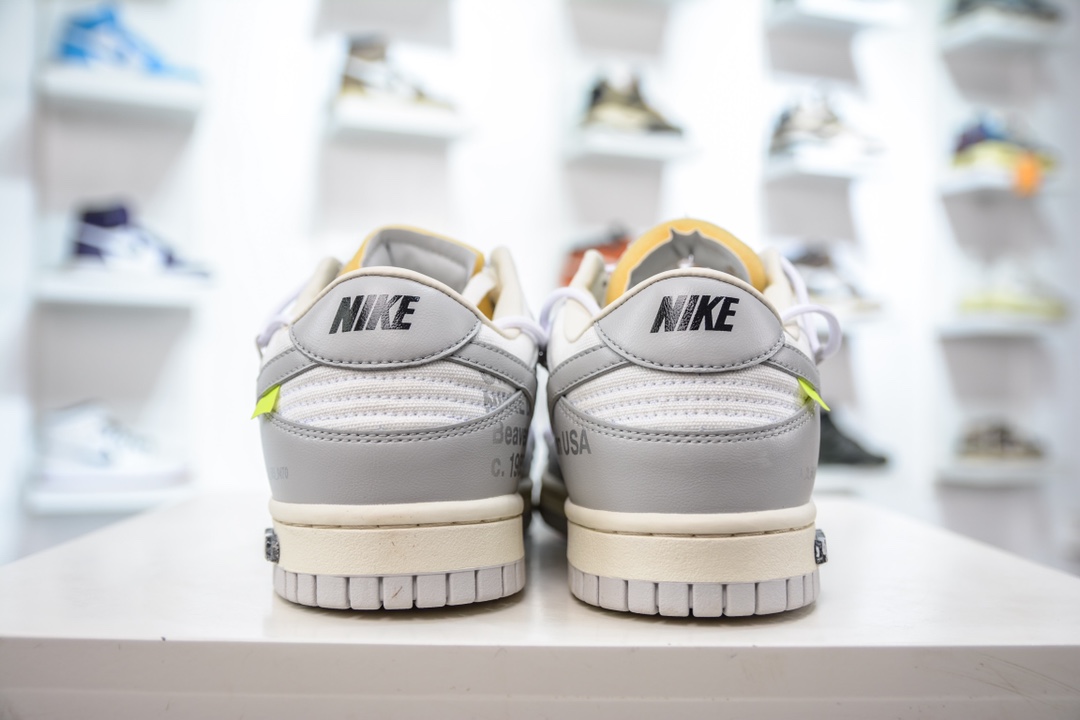 T version Off-White x NK Dunk Low ”The 50” OW joint 50 colors DM1602-123