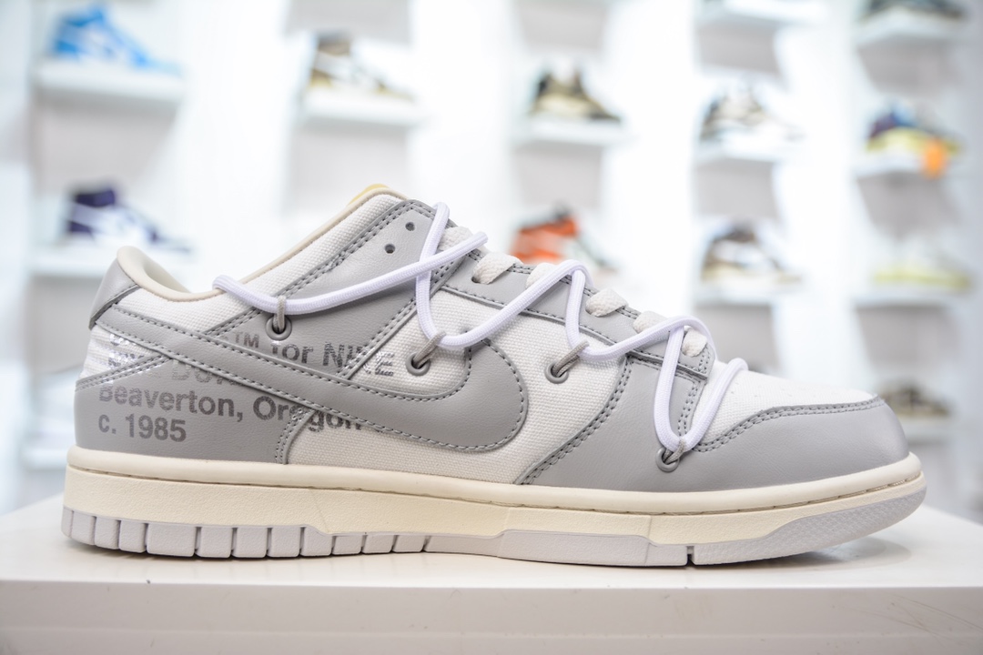 T version Off-White x NK Dunk Low ”The 50” OW joint 50 colors DM1602-123