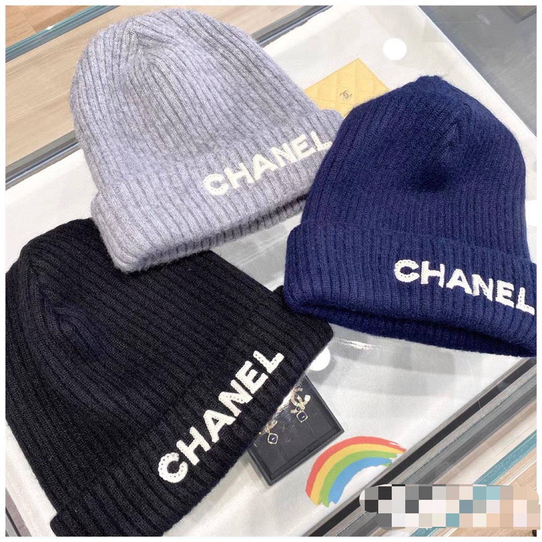[Chanel Hats][CHANEL Chanel]2025 autumn and winter counter with sequin embroid