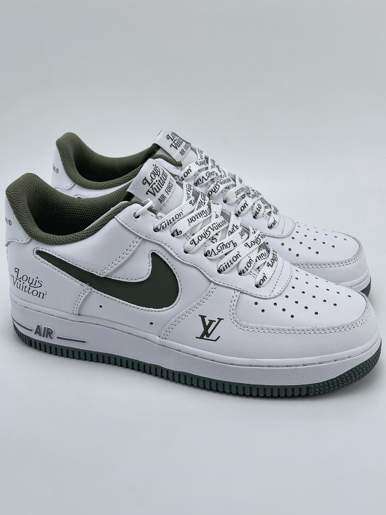 Nike Air Force 1 Low 07 x Louis Vuitton Printed Collaboration LV1898-835