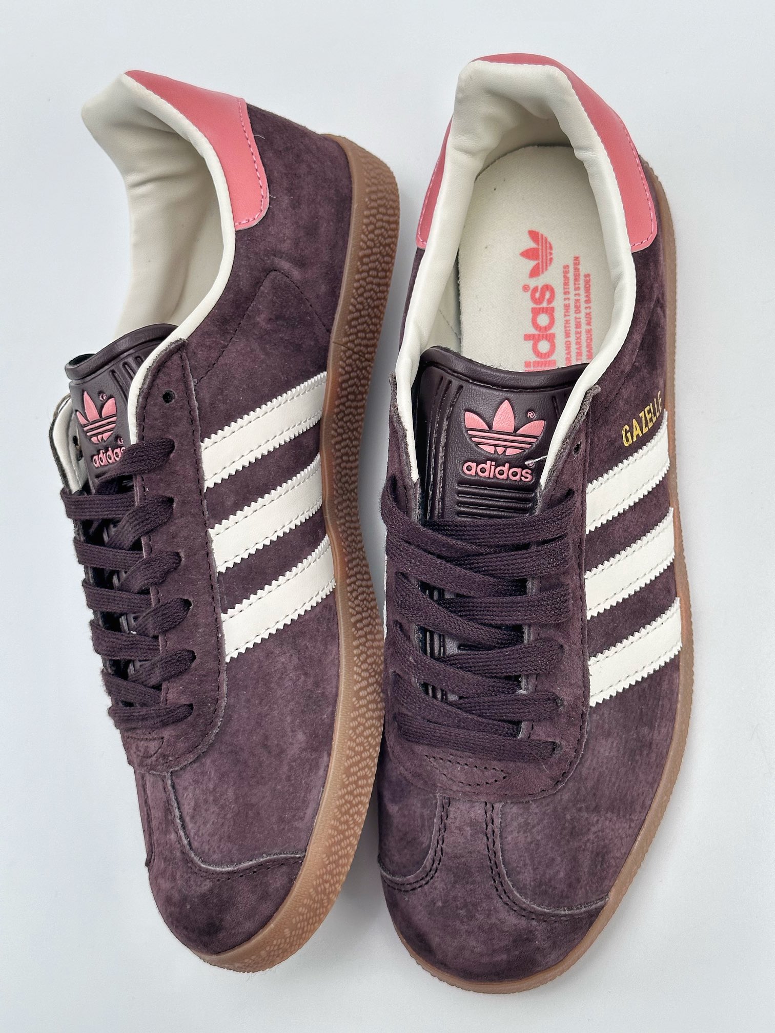 adidas Originals Gazelle clover casual non-slip wear-resistant low-top sneakers IF3233