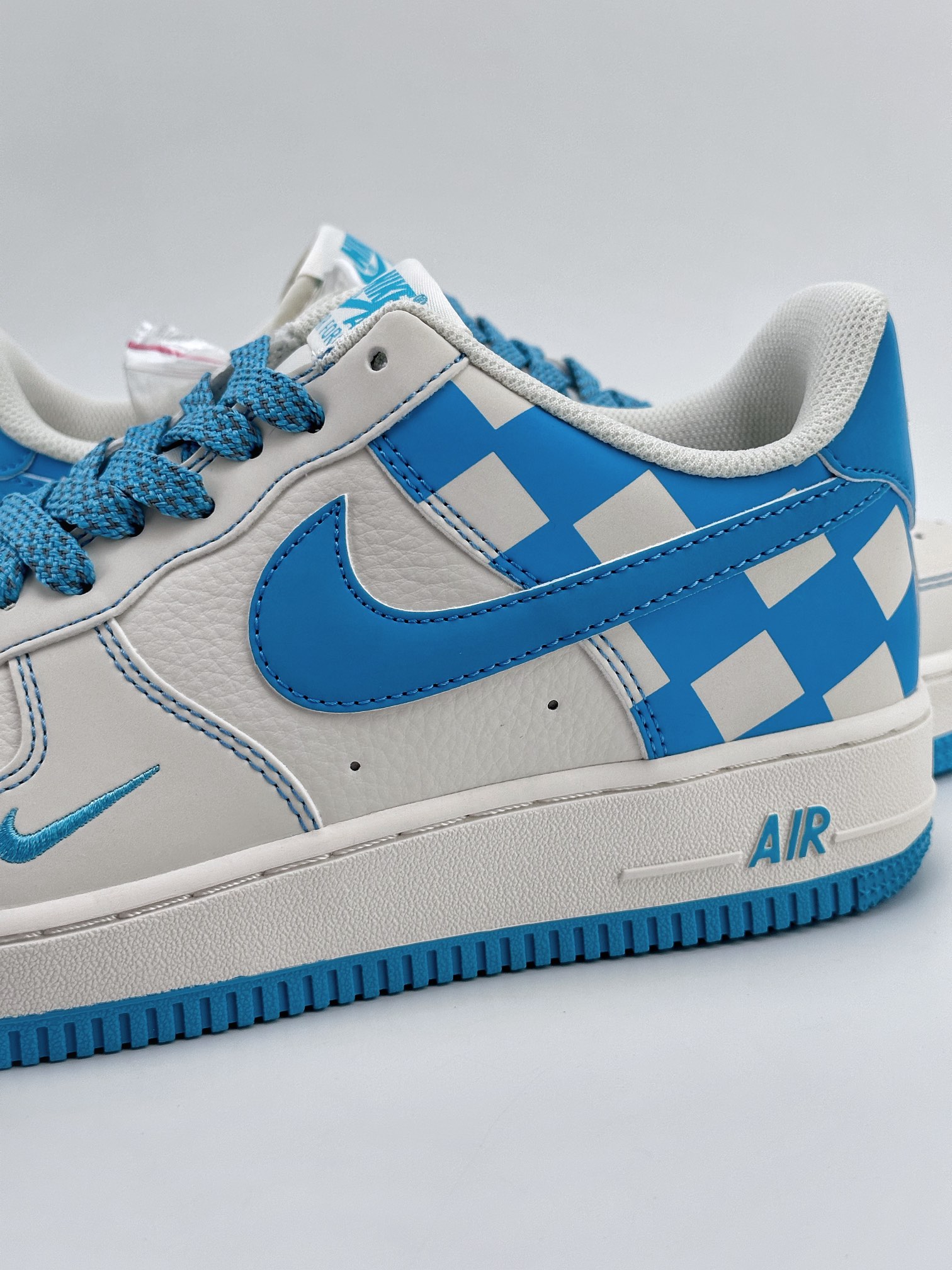 Nike Air Force 1 Low 07 白青棋盘 GZ5688