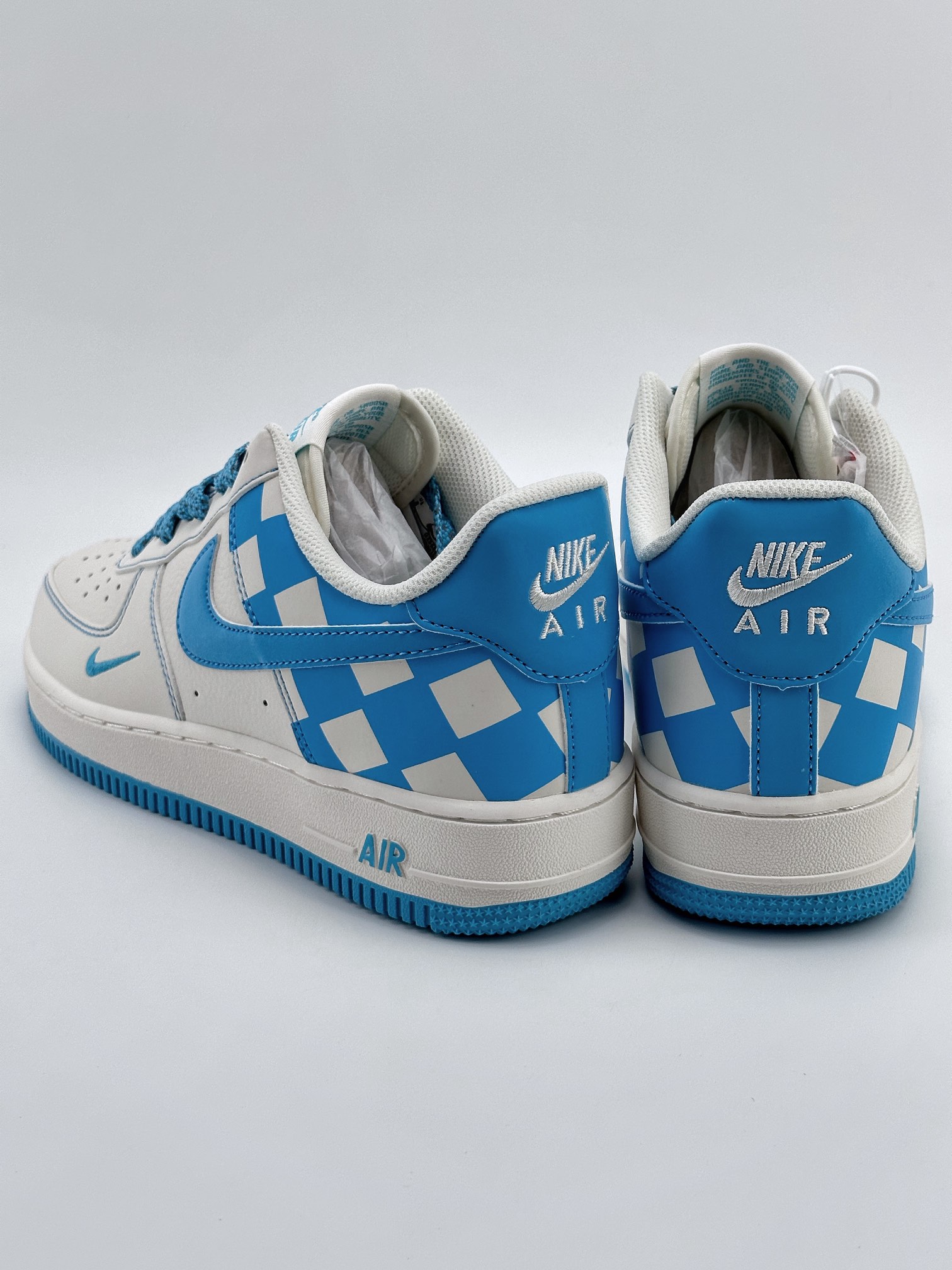 Nike Air Force 1 Low 07 白青棋盘 GZ5688