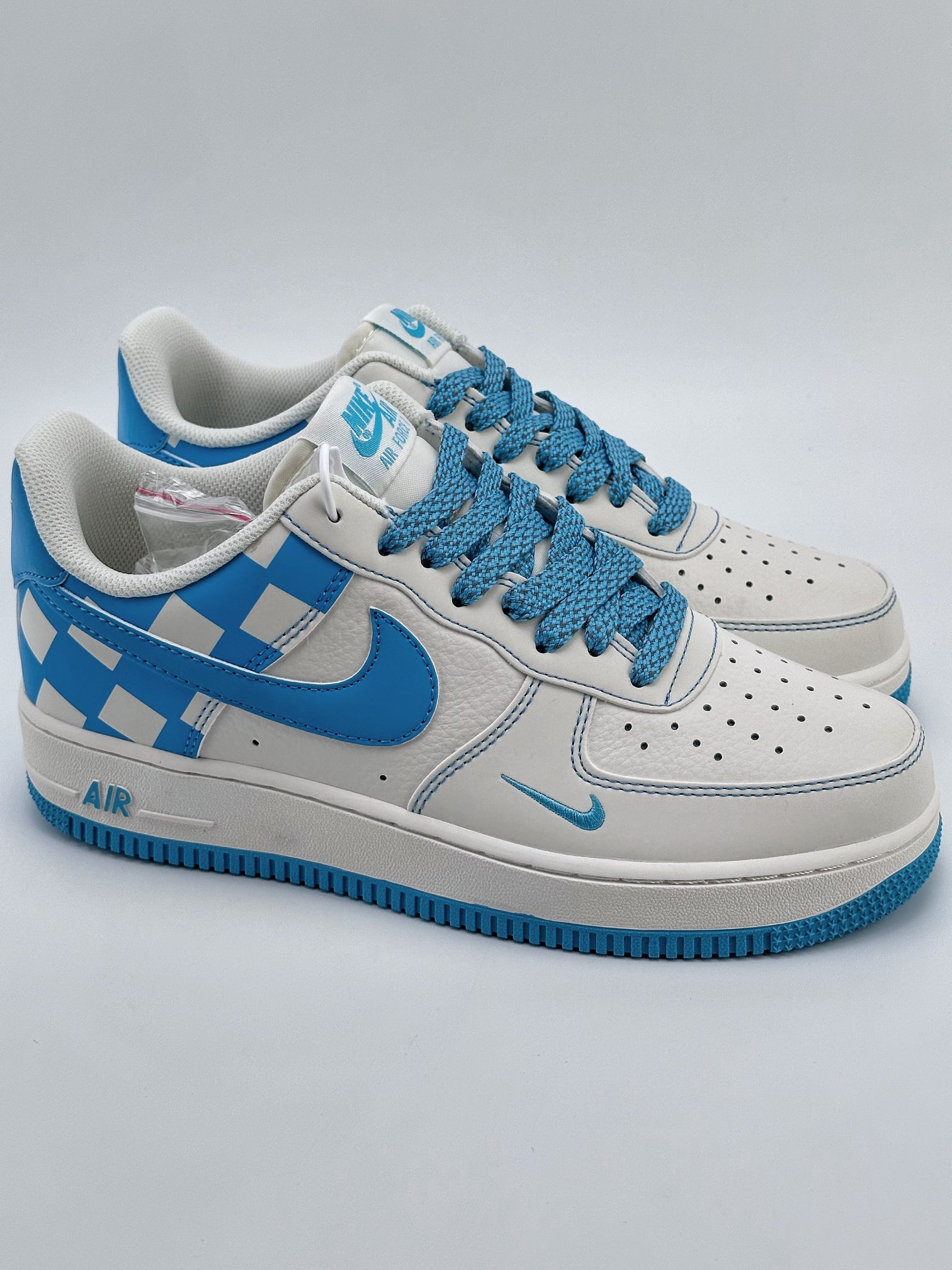 Nike Air Force 1 Low 07 白青棋盘 GZ5688