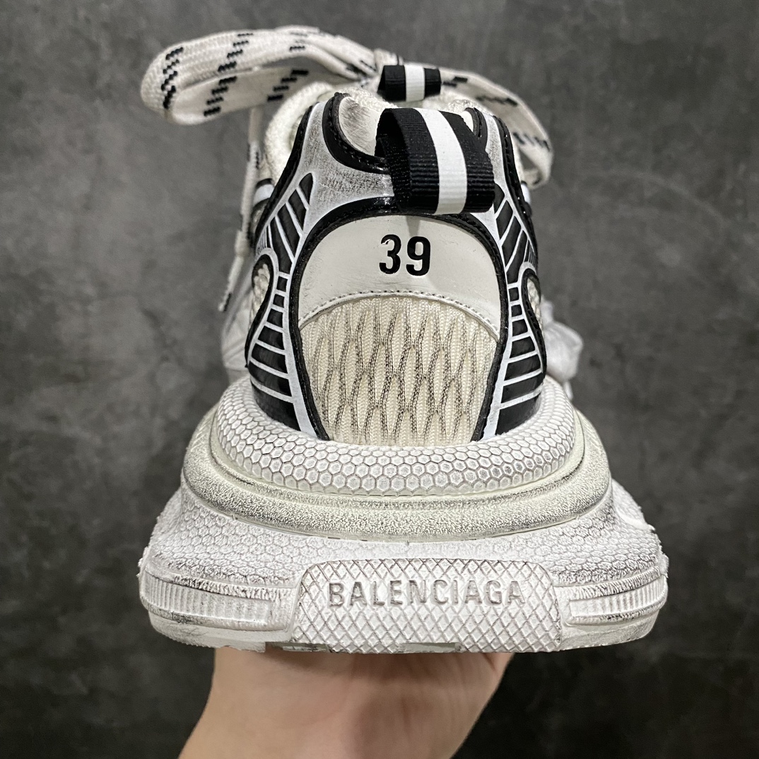 420 【XA版本】BALENCIAGA 3XL Sneakers 巴黎世家十代网布系带低帮走秀复古老爹鞋