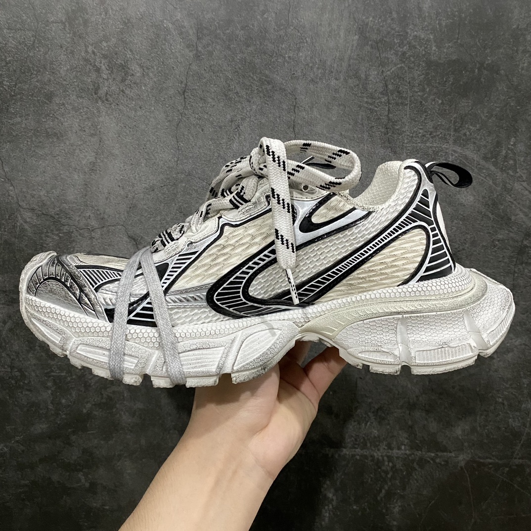 420 【XA版本】BALENCIAGA 3XL Sneakers 巴黎世家十代网布系带低帮走秀复古老爹鞋