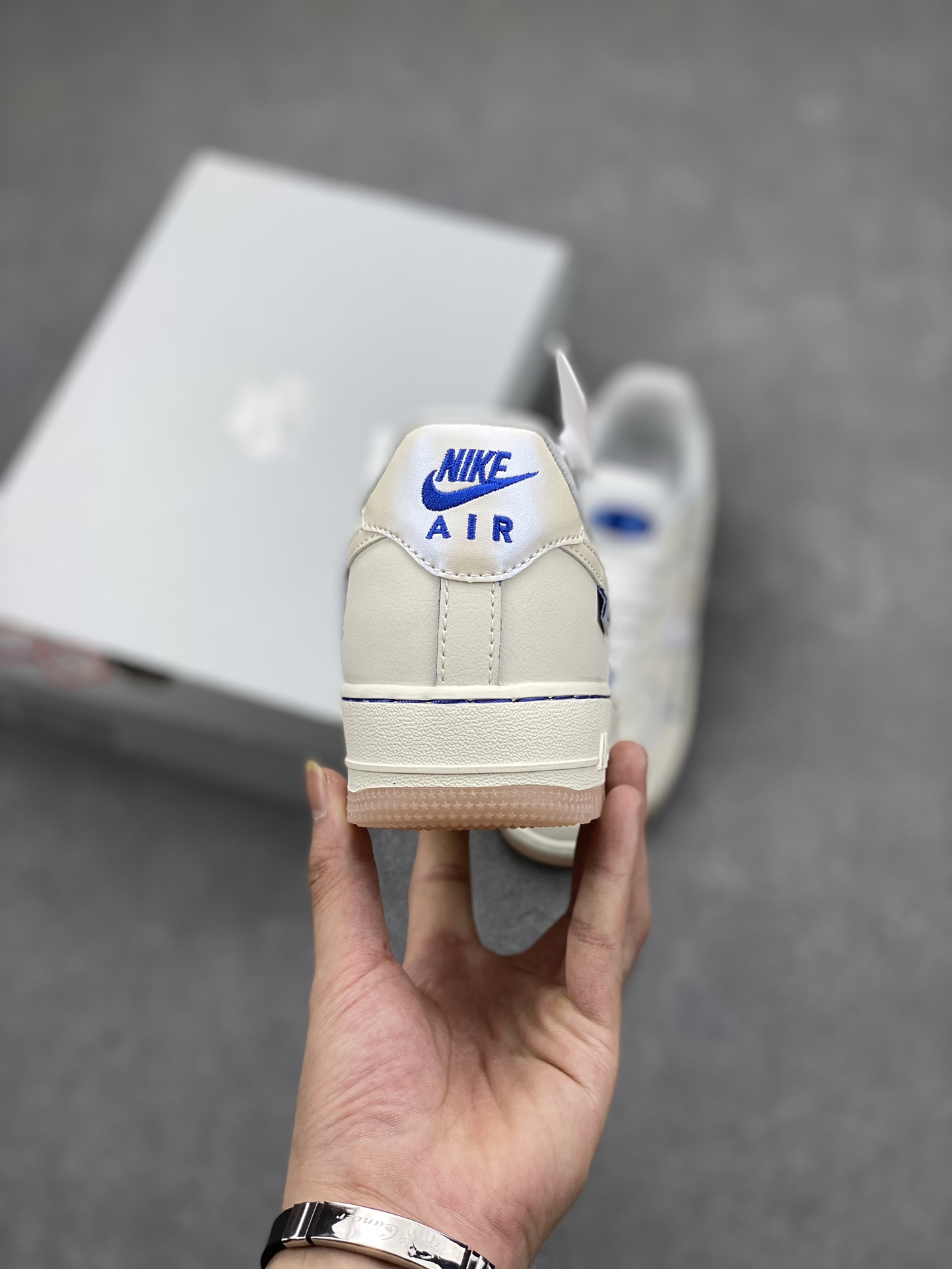 Nike Air Force 1 Low FB1839-111 Off-White/Blue Men's Sneakers 5 i1694734029 9507 3