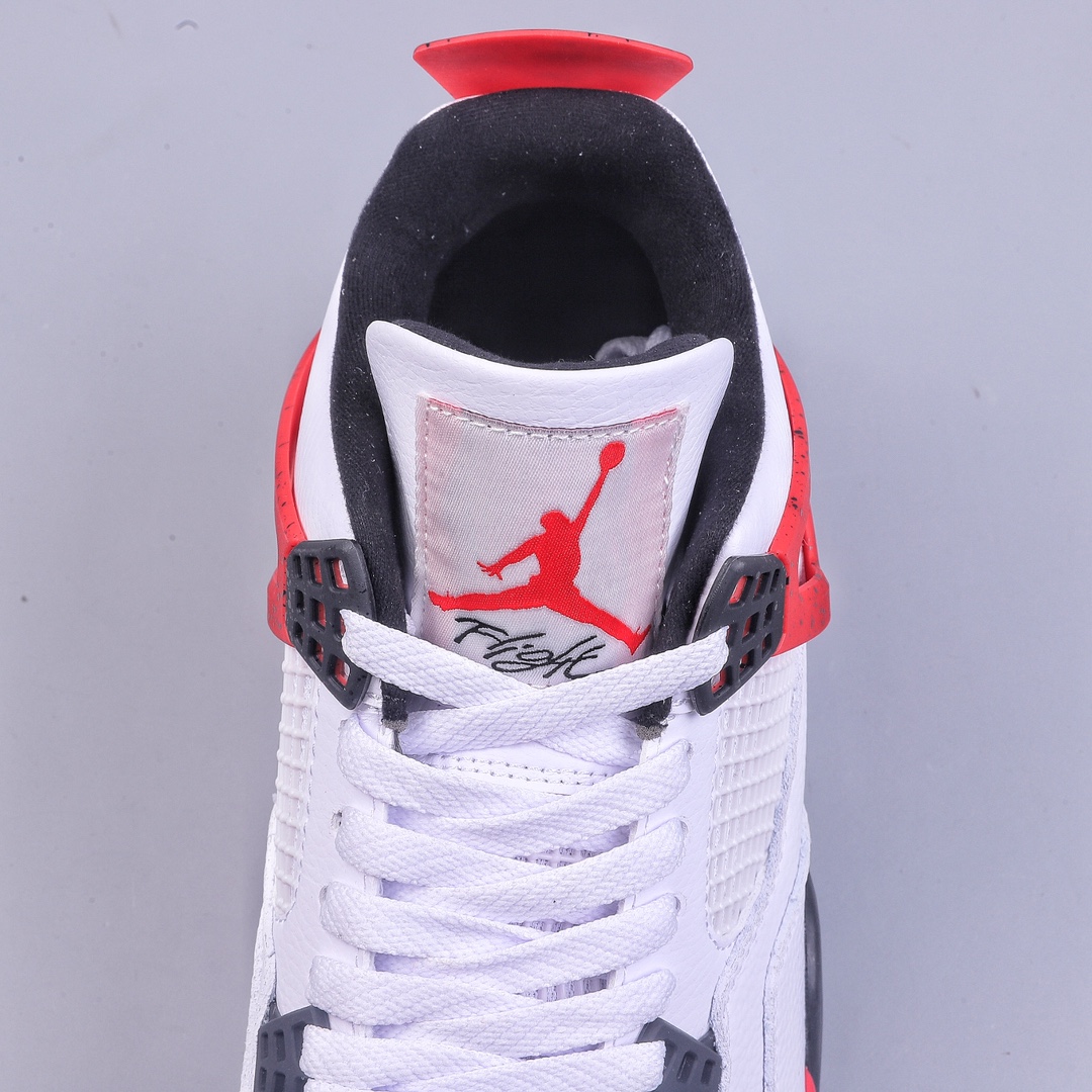 Air Jordan 4 Retro ”Neutral Grey” Red Cement DH6927-161