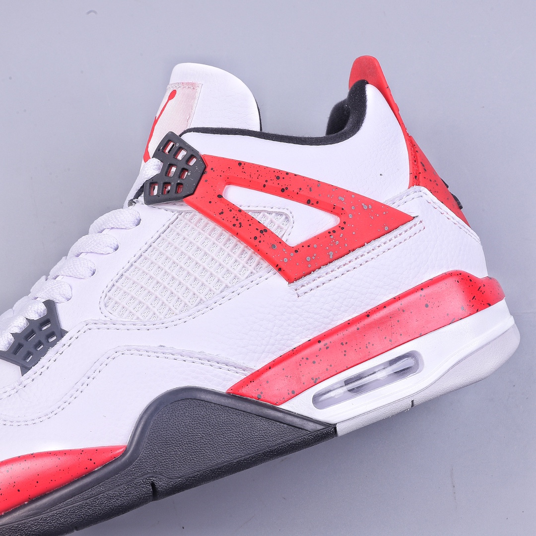 Air Jordan 4 Retro ”Neutral Grey” Red Cement DH6927-161