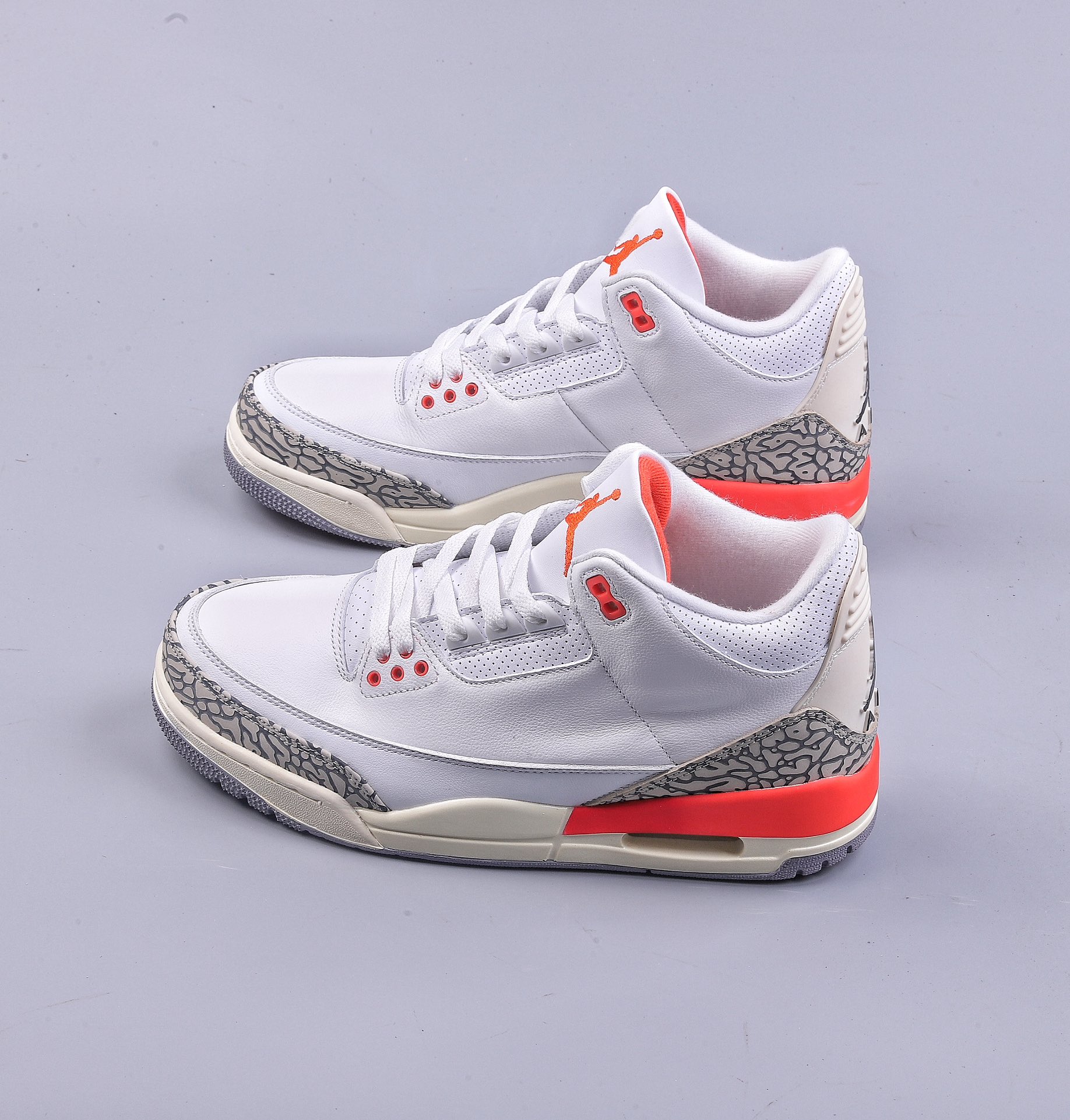 5A Jordan Air Jordan 3 retro white red gray item number CK9246-121