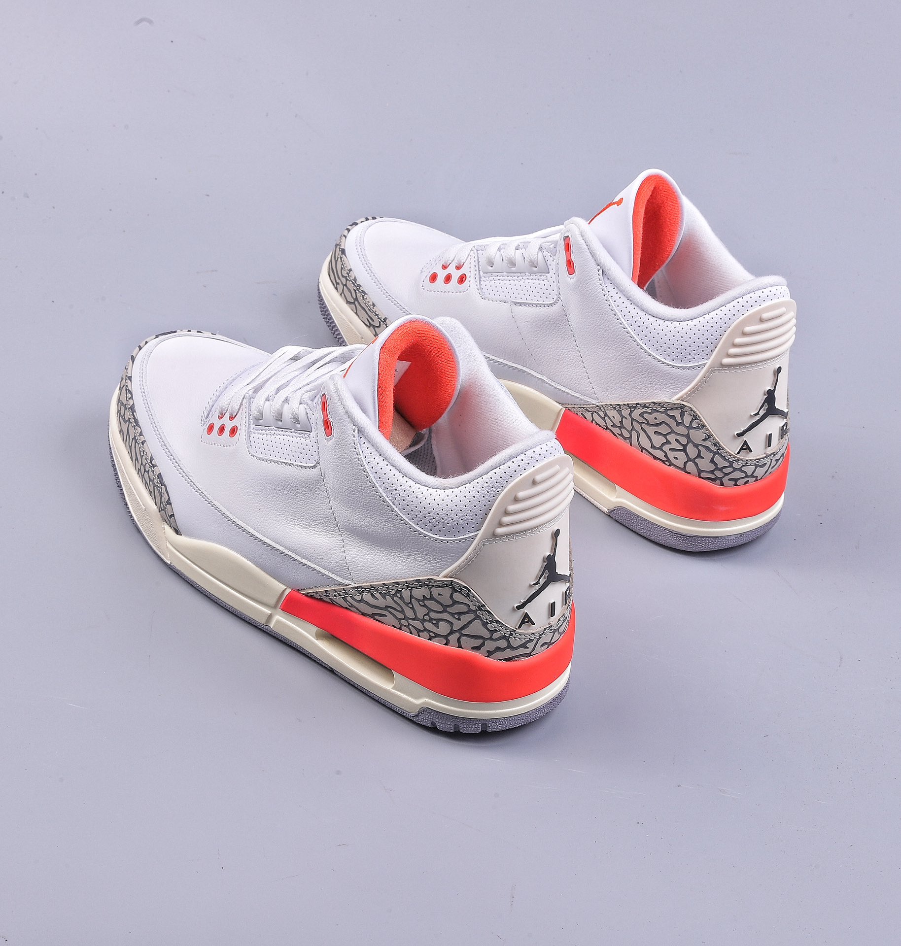 5A Jordan Air Jordan 3 retro white red gray item number CK9246-121