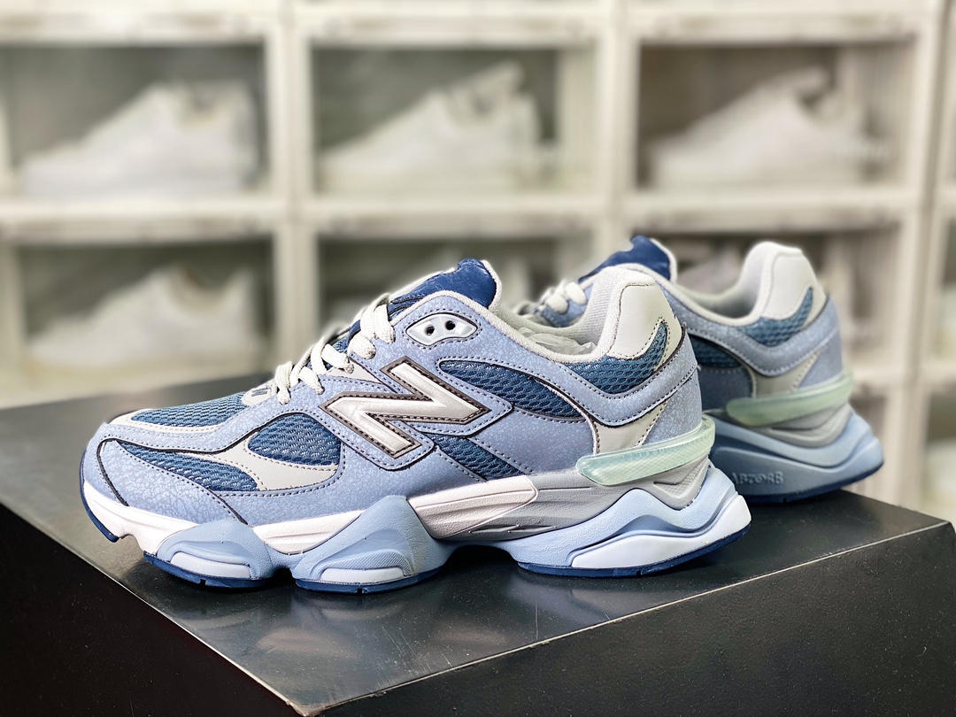 260 NB【新百伦New Balance】 9060”Arctic Grey/Steel”系列复古跑步鞋“北极灰冰蓝做旧”U9060MD1