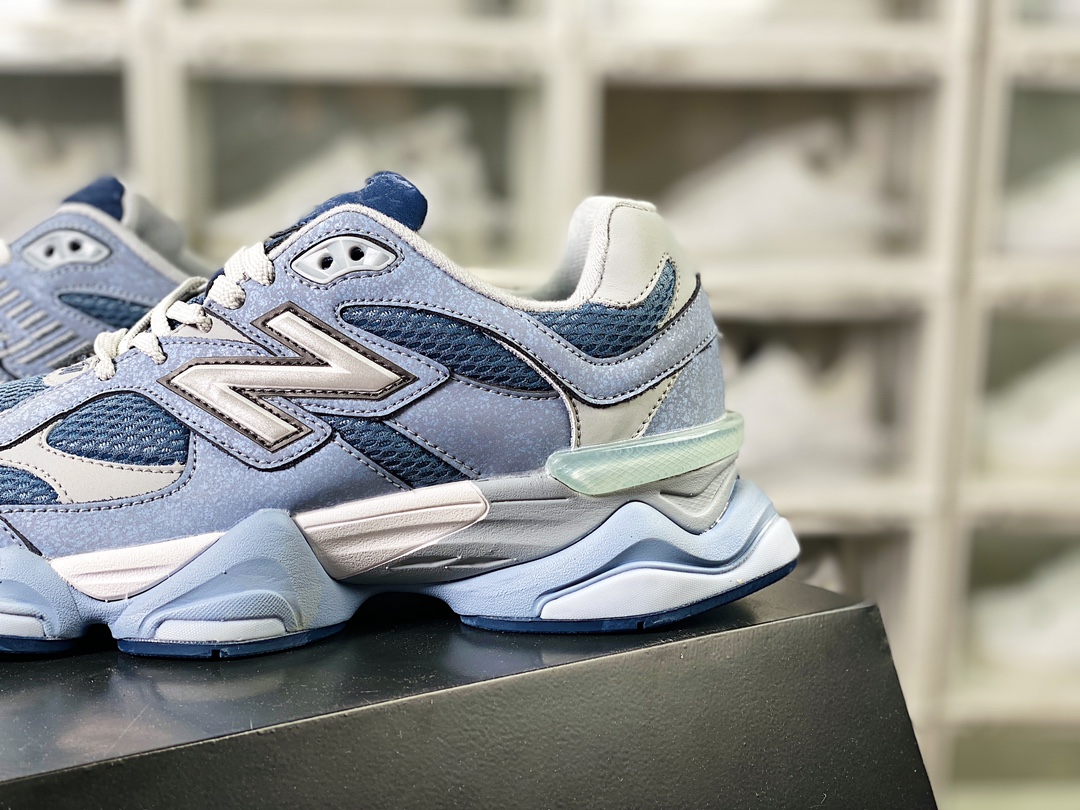 260 NB【新百伦New Balance】 9060”Arctic Grey/Steel”系列复古跑步鞋“北极灰冰蓝做旧”U9060MD1