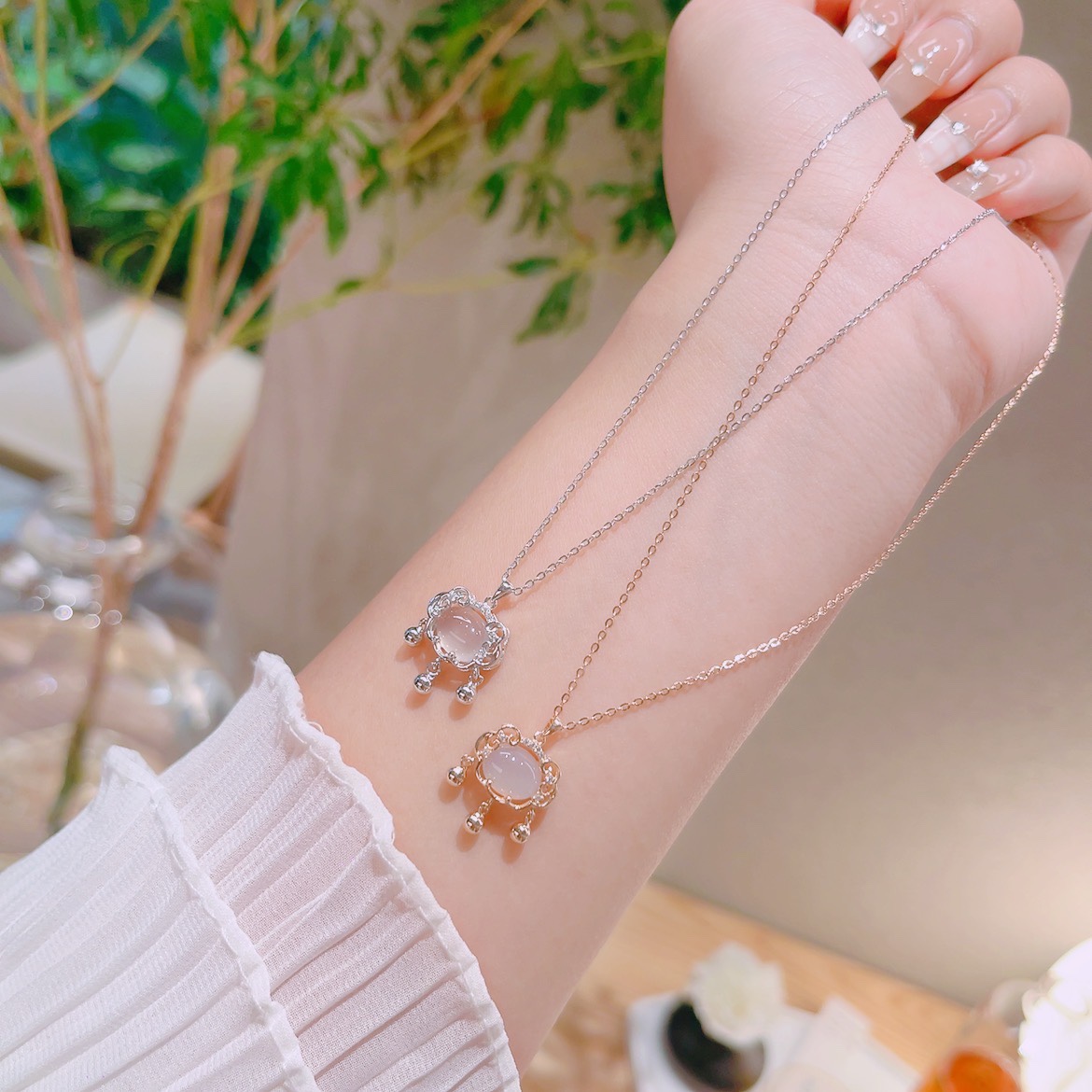 Solid Silver Necklace Fresh Wedding Gold