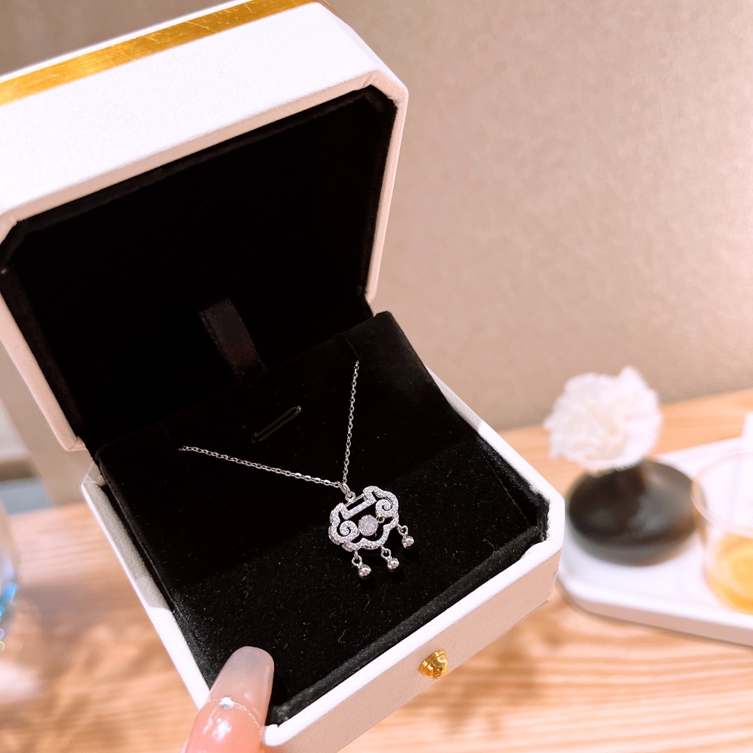 高級感ニッケル無添加銀ネックレスゴールド 親友へのプレゼント