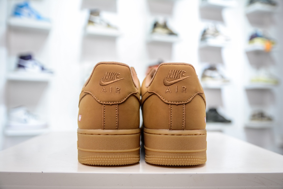 PP Pure Original Supremex Nike Air Force 1 Low 07 LV8” Flax” Wheat