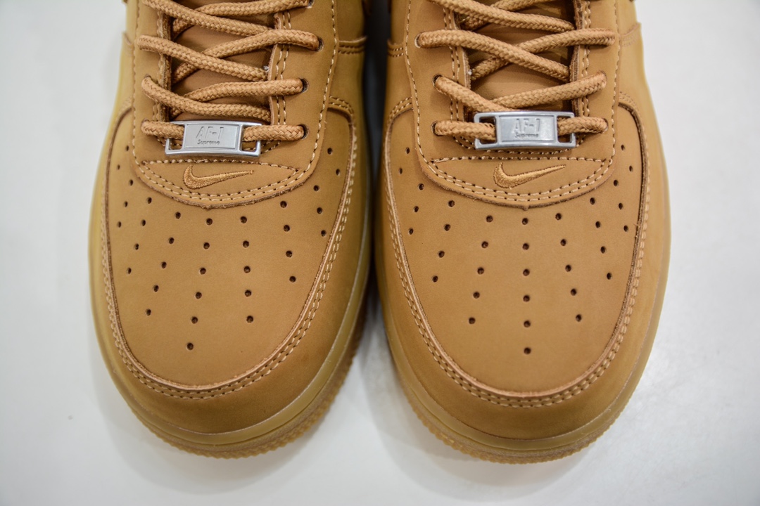 PP Pure Original Supremex Nike Air Force 1 Low 07 LV8” Flax” Wheat