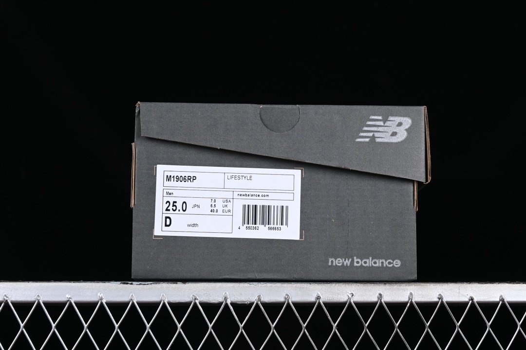 纯原NewBalance1906系列复古老爹风休闲运动慢跑鞋M1906RP#采用轻质牛剖革拼接透气网眼衬