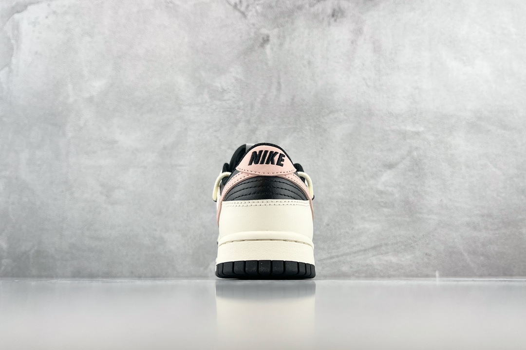 特价 
【定制球鞋】 Nike Dunk Low 蒸汽木偶 烟熏玫瑰 黑粉

货号：FD1232 001