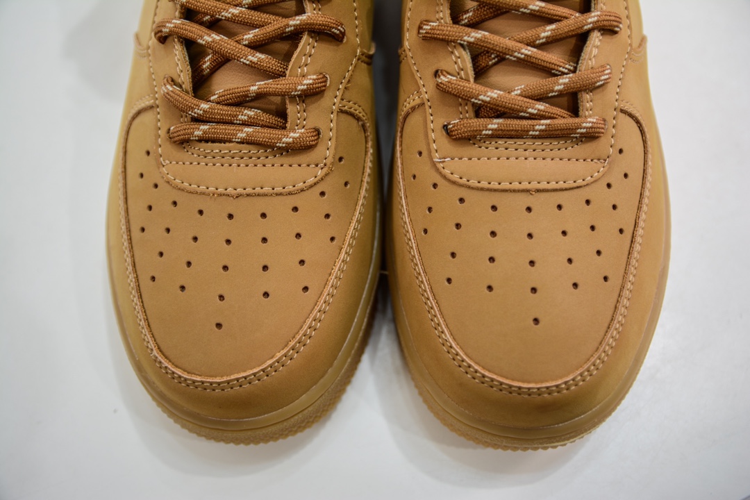 PP pure original Nike Air Force 1 High FLAX Wheat 19S official new version wheat high top air force CJ9178-200