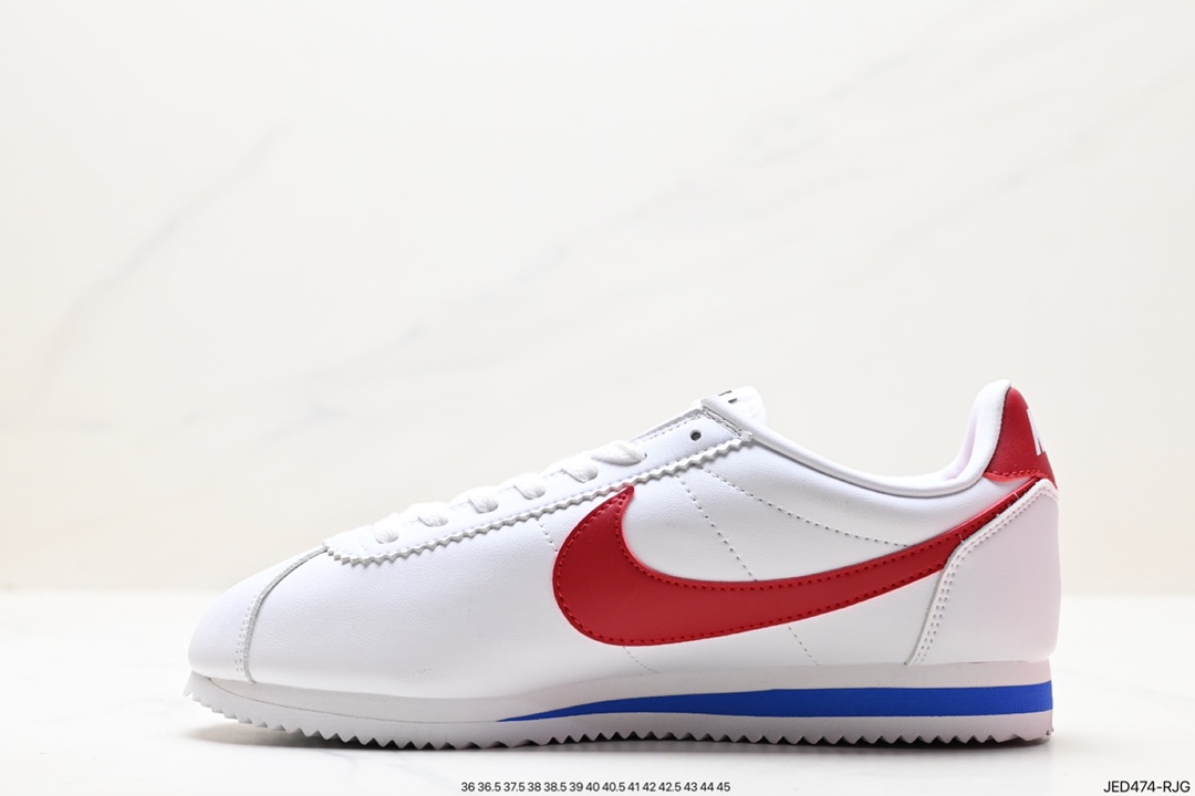 Nike Classic Cortez new color classic lightweight and comfortable men's Forrest Gump shoes casual running shoes sports shoes CJ6106-100