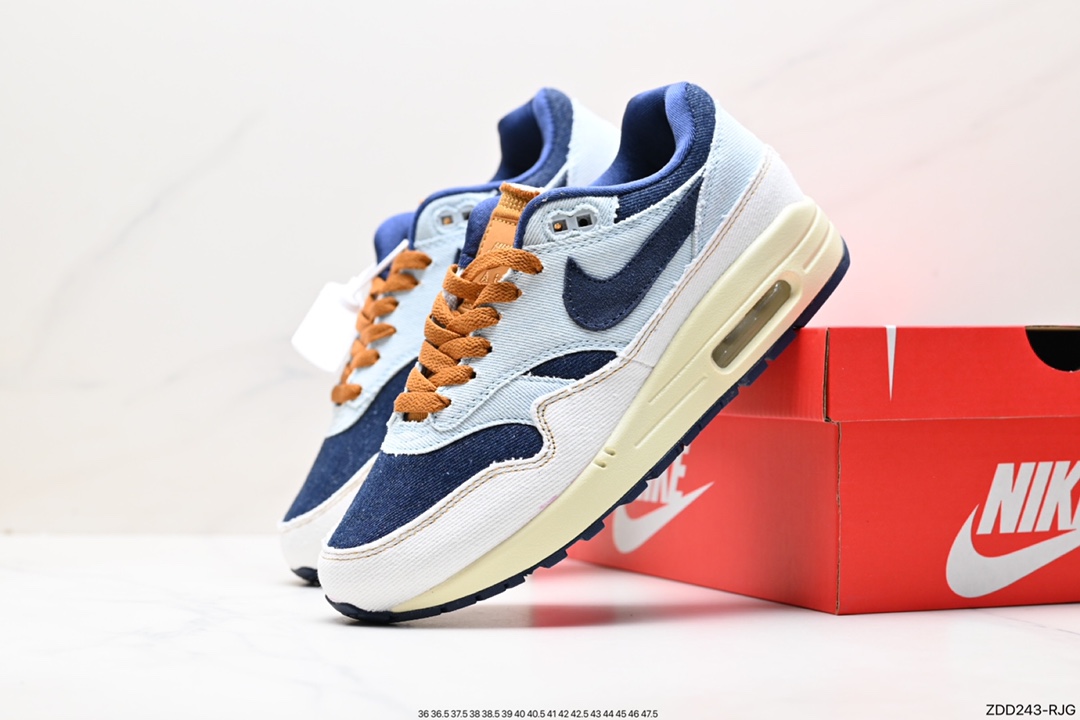 Nike Air Max 1 first generation retro air cushion all-match leisure sports running shoes FQ8900-440