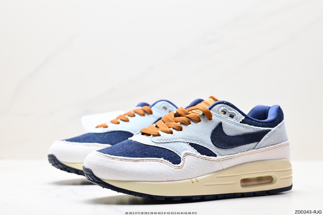 Nike Air Max 1 first generation retro air cushion all-match leisure sports running shoes FQ8900-440