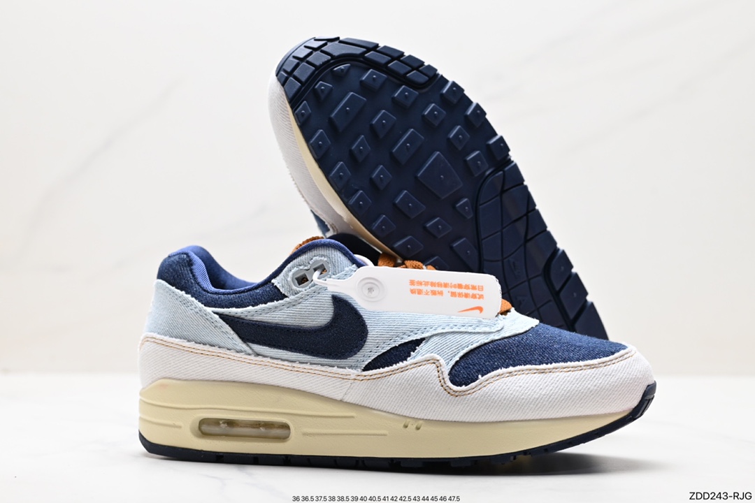 Nike Air Max 1 first generation retro air cushion all-match leisure sports running shoes FQ8900-440