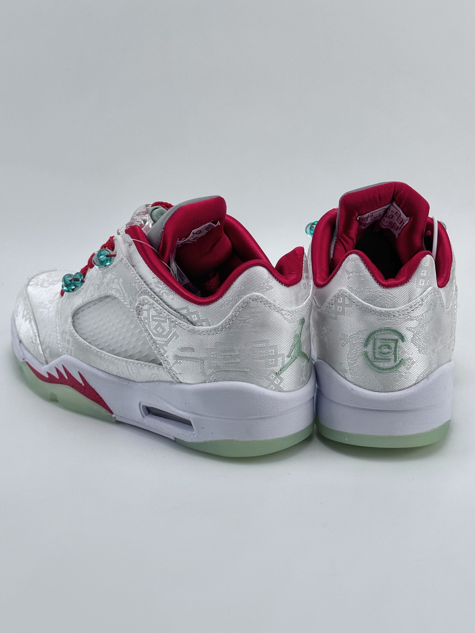 210 Air Jordan 5 Retro Low x CLOT ”White Silk” 白丝绸 155 1183GJ