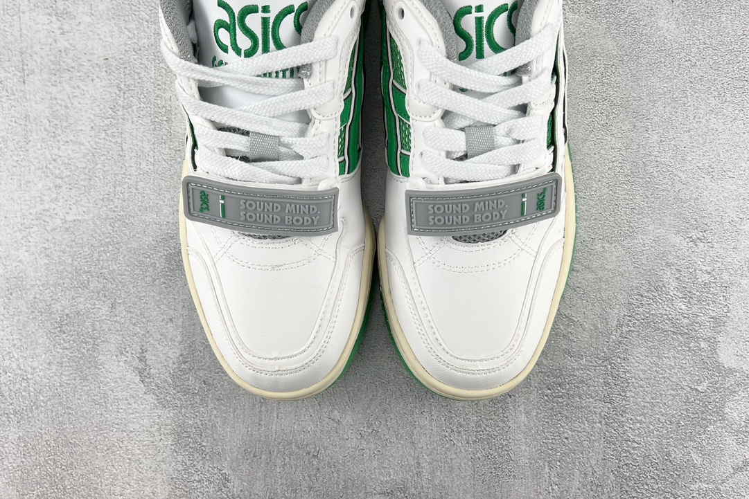 Retro New Wave Asics Gel- Spotyte low v2 white green 1203A258-101