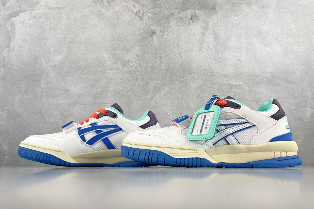 Retro New Wave Asics Gel- Spotyte low v2 blue and white 1203A258-100