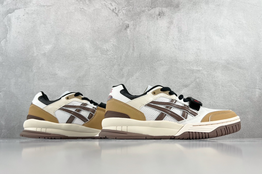 Retro New Wave Asics Gel- Spotyte low v2 Jupiter Brown 1203A258-104