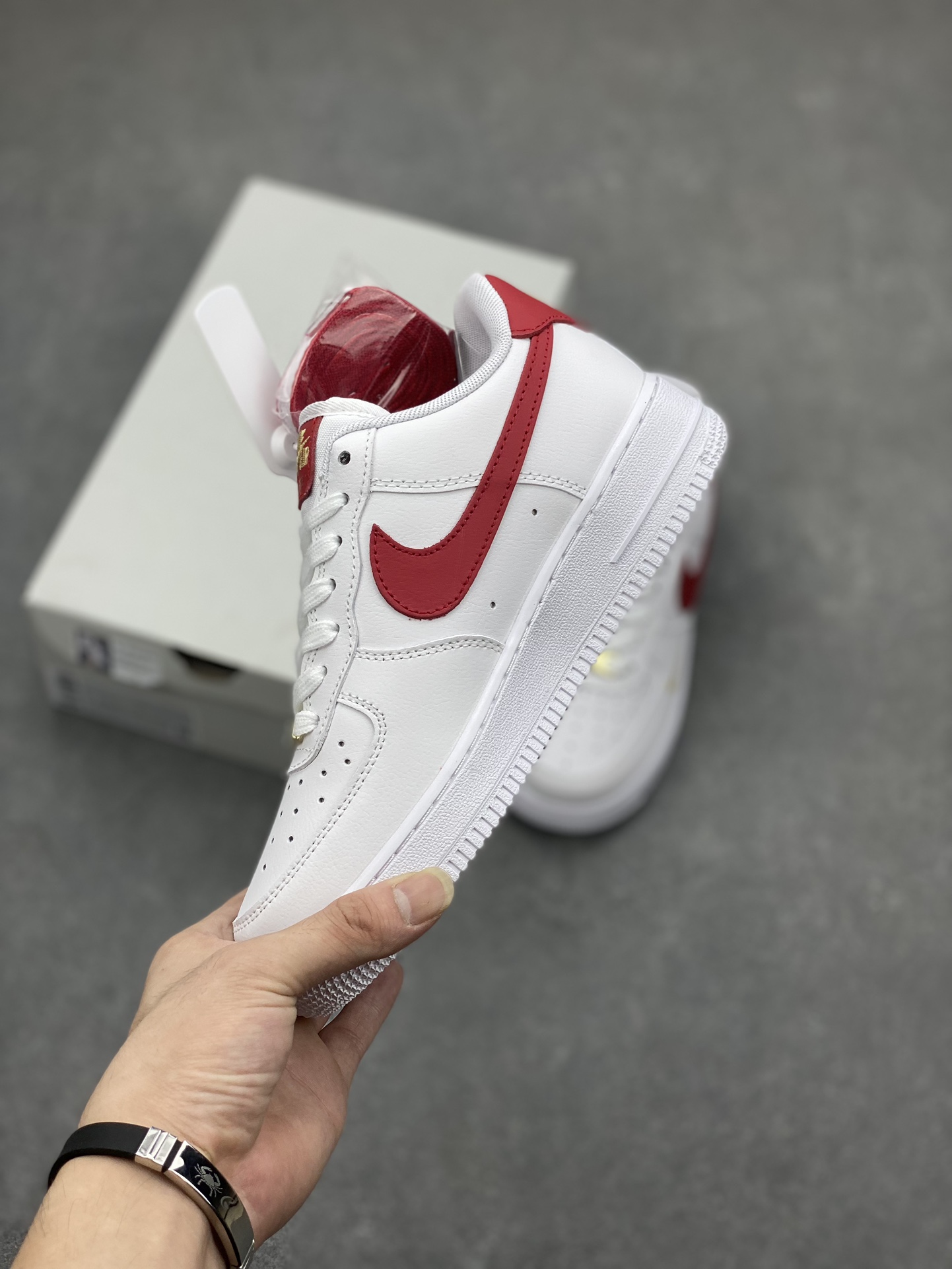 Nike Air Force 1 '07 White Red, Original, Comfortable, All Sizes Available 4 i1694809841 5841 2