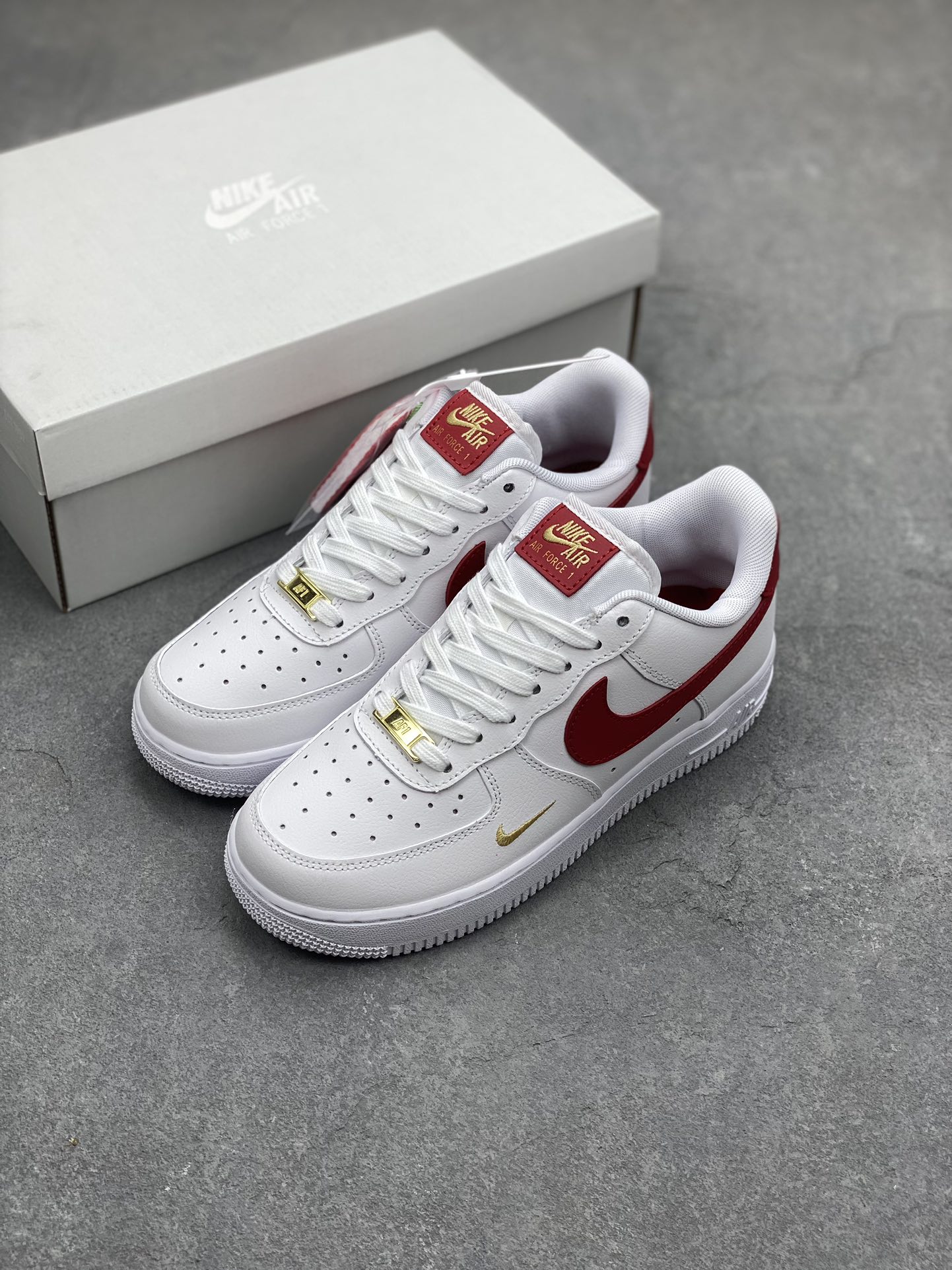 Nike Air Force 1 '07 White Red, Original, Comfortable, All Sizes Available 9 i1694809841 7226 7