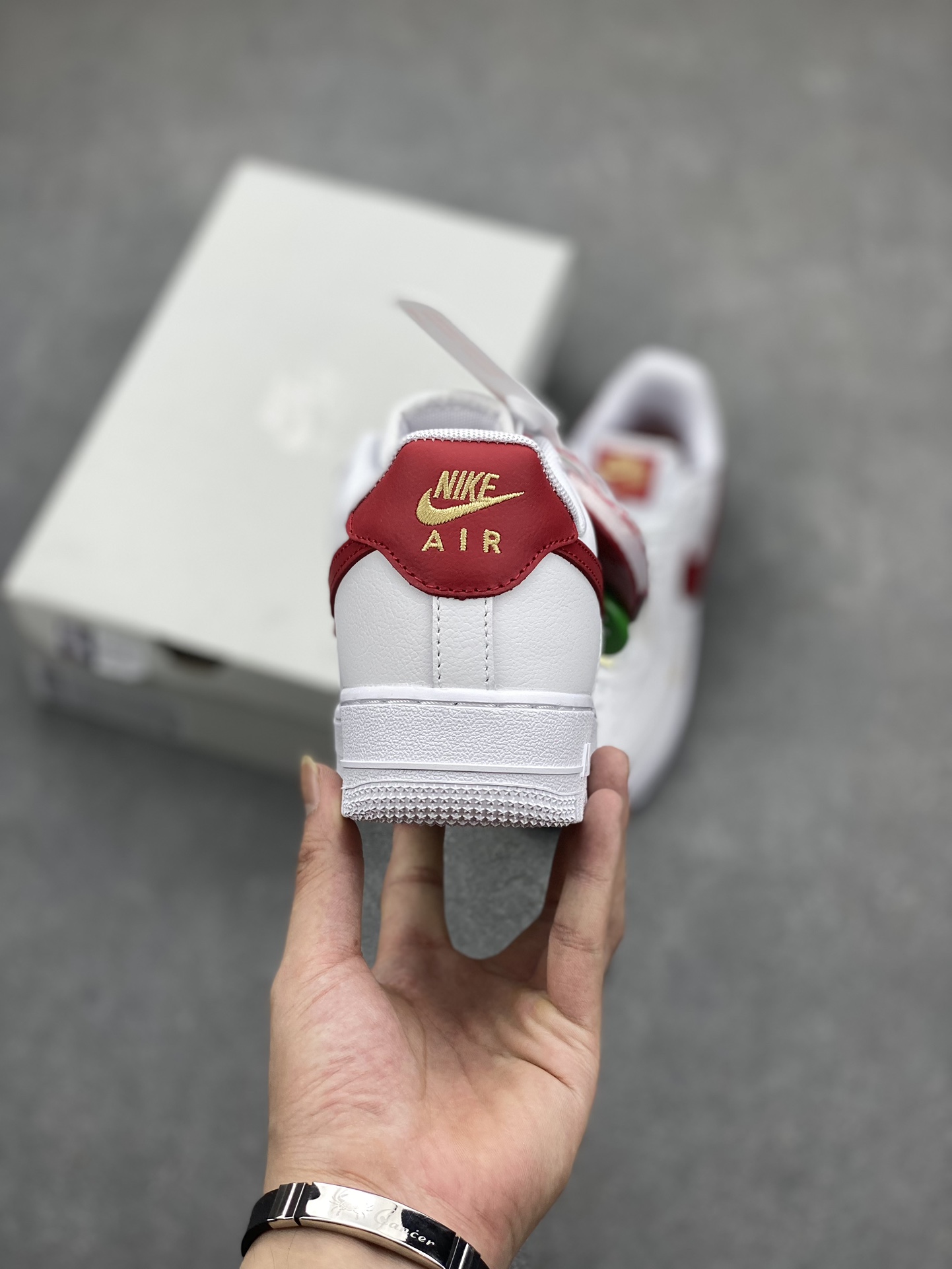 Nike Air Force 1 '07 White Red, Original, Comfortable, All Sizes Available 5 i1694809841 9128 3
