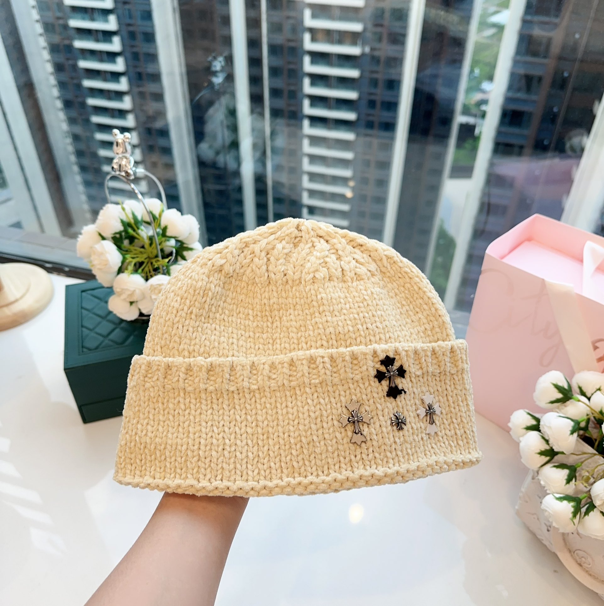 [Chrome Hearts Hats]Croxin Autumn Wind New Seersucker Fabric Melon Skin Hat So