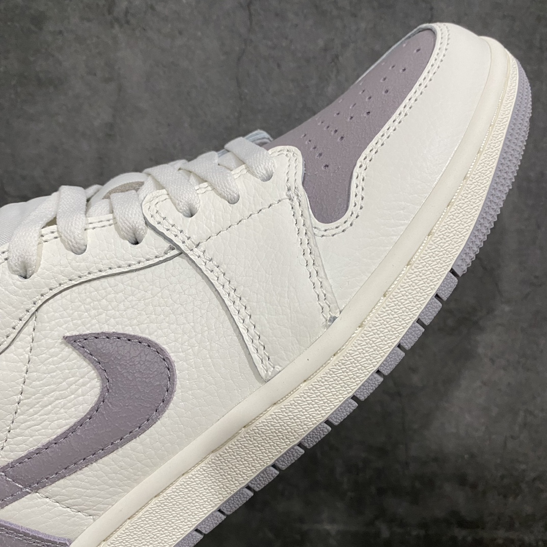 200 【纯原神版】耐克Nike Air Jordan 1 Retro Low OG”Atmosphere Grey”AJ1乔丹一代低帮篮球鞋“新百白灰”CZ0790-101