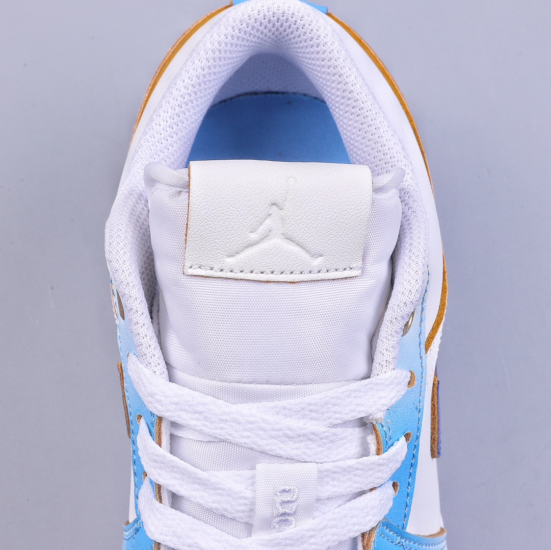 K Air Jordan 1 Low SE White Blue Red FN8895-141