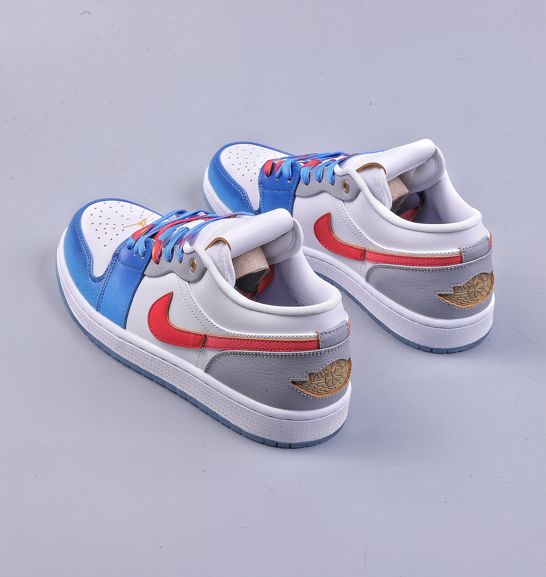 K Air Jordan 1 Low ”Philippines” AJ1 Jordan 1 color matching low-top cultural casual sneakers FN8901-164