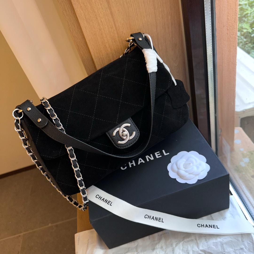 Chanel Crossbody & Shoulder Bags Black Brown Underarm