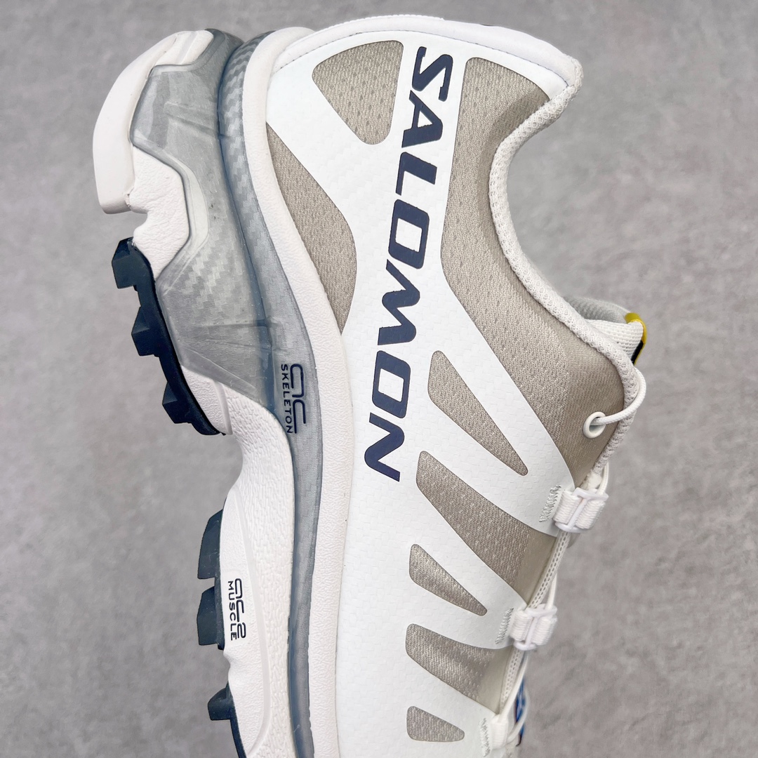 图片[6]-＃GX/绿X Salomon XT-4 OG Advanced 萨洛蒙系列低帮城市越野机能透气休闲运动鞋 鞋舌处附有迷你网眼袋收纳鞋绳以及下方的多色 Logo 标签 接着搭载奶油色 ACS 技术中底以及金色 TPU 塑料部件提升鞋款耐用性 中底与鞋面之间饰有海蓝色条状细节有效增添鞋款层次 最后应用黑色 Contragrip Chevron 外底完成鞋款设计 这次配色颇为高调 两款配色均以绚丽的渐变设计呈现 一款以粉紫渐变主打 另一款以黄绿渐变呈现 视觉效果相当吸睛 鞋面的使用玻璃纤维覆盖物加固 并通过细绳扣系带系统进行锁定 Salomon 的品牌logo 出现在脚后跟和前掌部位 中底虽然偏薄 但非常耐用 与模压塑料ACS 框架以及致密AC2 Muscle 鞋底单元结合 能够提供出色的支撑力和缓冲性 尺码：36 36.5 37.5 38 38.5 39 40 40.5 41 42 42.5 43 44 44.5 45-选品中心