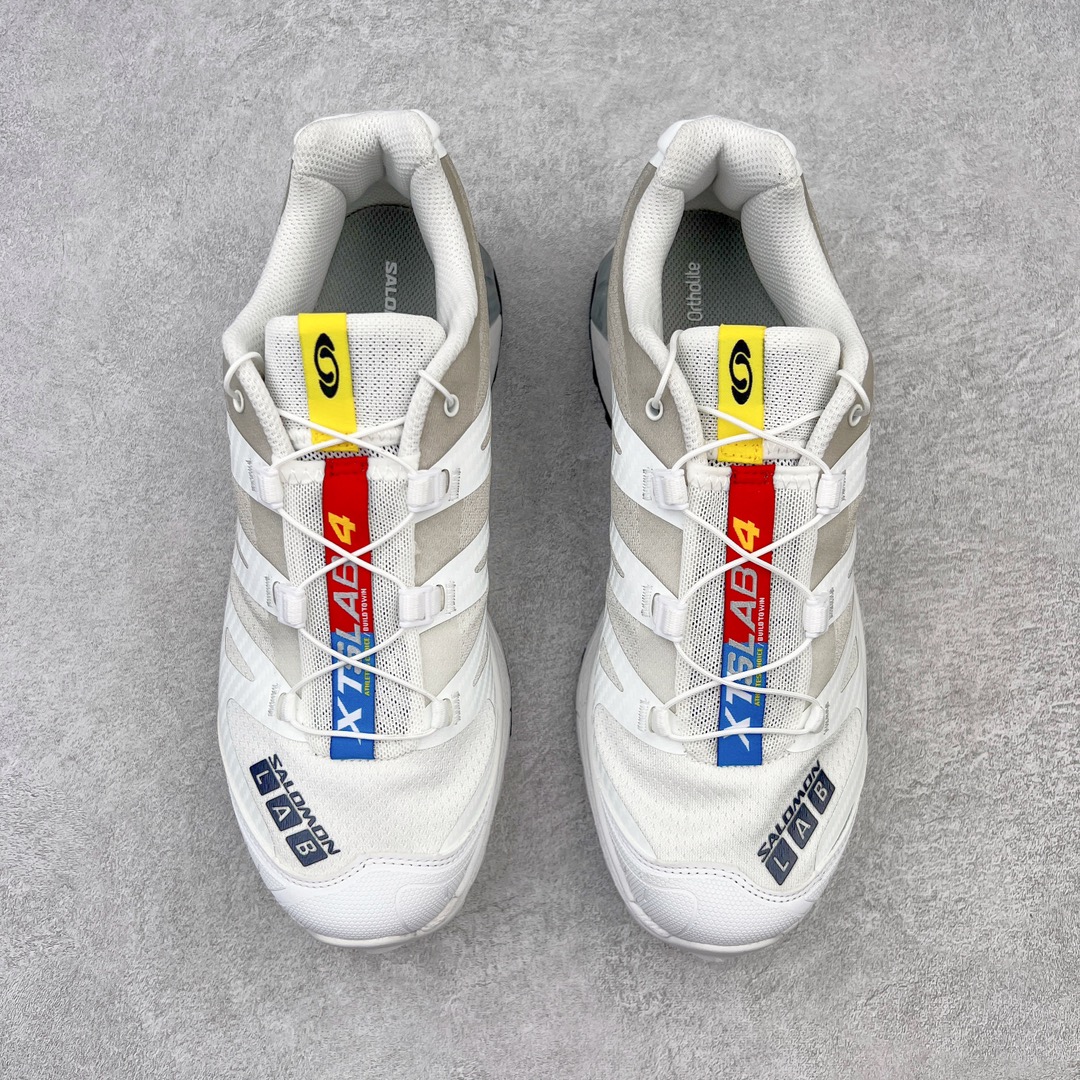 图片[2]-＃GX/绿X Salomon XT-4 OG Advanced 萨洛蒙系列低帮城市越野机能透气休闲运动鞋 鞋舌处附有迷你网眼袋收纳鞋绳以及下方的多色 Logo 标签 接着搭载奶油色 ACS 技术中底以及金色 TPU 塑料部件提升鞋款耐用性 中底与鞋面之间饰有海蓝色条状细节有效增添鞋款层次 最后应用黑色 Contragrip Chevron 外底完成鞋款设计 这次配色颇为高调 两款配色均以绚丽的渐变设计呈现 一款以粉紫渐变主打 另一款以黄绿渐变呈现 视觉效果相当吸睛 鞋面的使用玻璃纤维覆盖物加固 并通过细绳扣系带系统进行锁定 Salomon 的品牌logo 出现在脚后跟和前掌部位 中底虽然偏薄 但非常耐用 与模压塑料ACS 框架以及致密AC2 Muscle 鞋底单元结合 能够提供出色的支撑力和缓冲性 尺码：36 36.5 37.5 38 38.5 39 40 40.5 41 42 42.5 43 44 44.5 45-选品中心