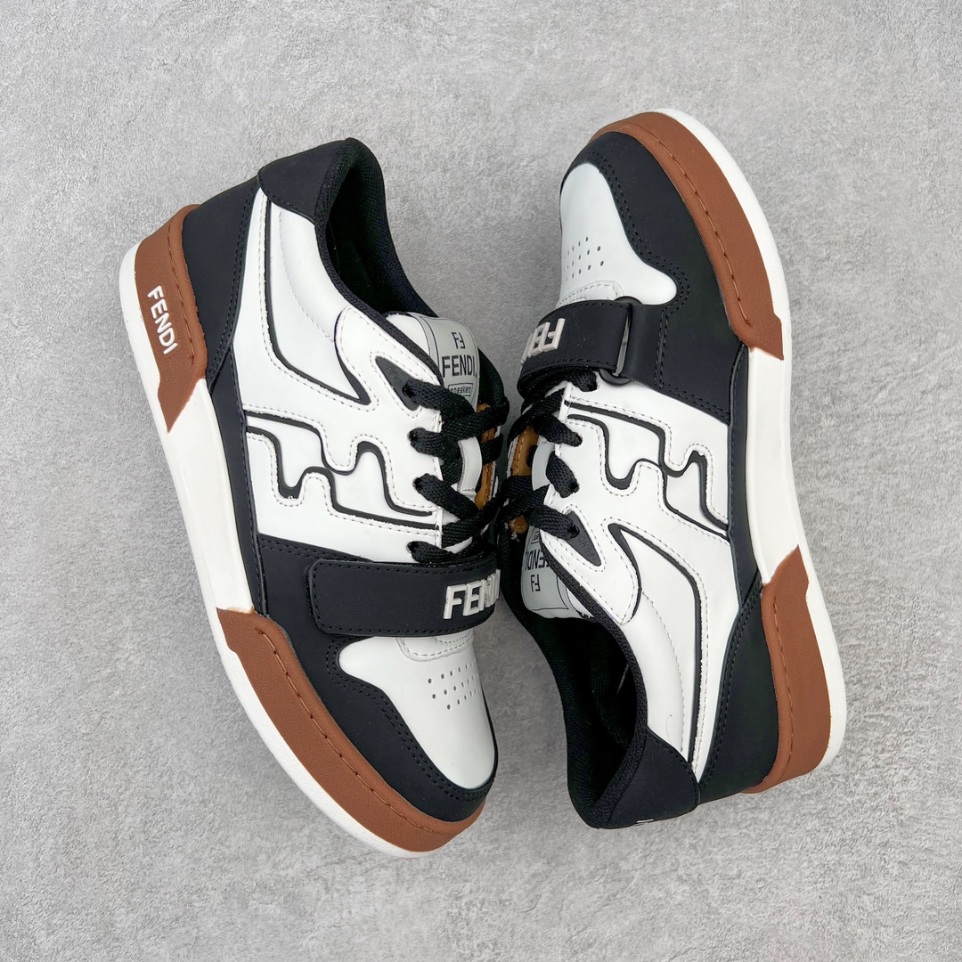 图片[3]-＃S版纯原 FENDI 芬迪 Match sneaters低帮运动鞋 独家定制 全身20几个细节点全部做到一致还原 吊打市面所有版本 独家原装套装配件官方同源 渠道原装订单 全套专柜包装物及配件#鞋底嵌入核心防伪芯片感应装置 FENDI芬迪match最新爆款情侣款运动鞋板鞋原版购入 高工艺无缝细空胶技术 贴楦误差0.05mm,鞋底采用固特异内外锁死工艺 最大限度弯折永不开胶 原鞋一致效果环保无味 鞋面采用麂皮和皮革拼接组合 logo内里采用毛巾绒里 上脚超级柔软 轻便 舒适搭配卫衣 尺码：35 36 37 38 39 40 41 42 43 44 45-选品中心