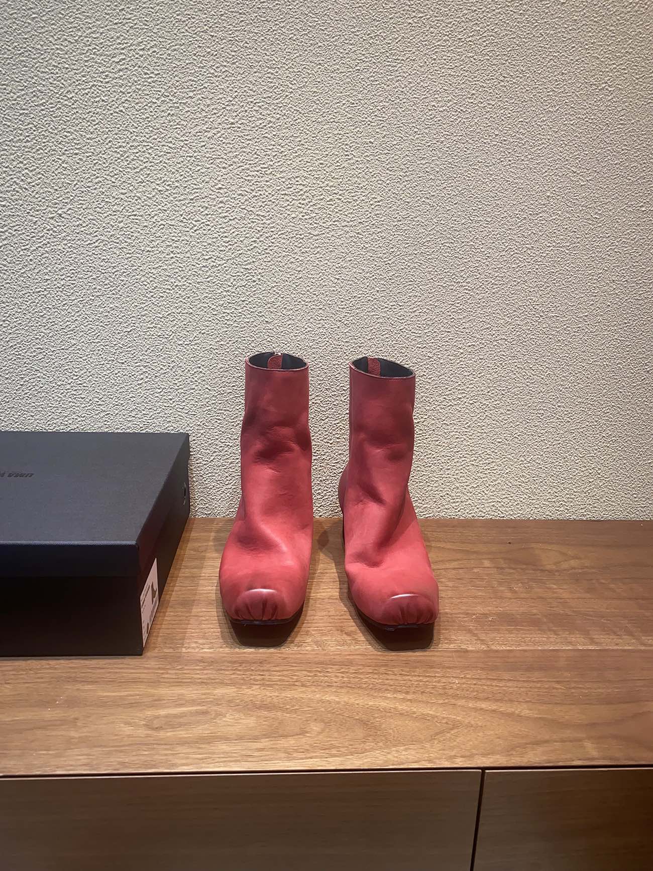 2023 UMA WANG Pig Nose Ballet Boots: Sophisticated, Soft, and Versatile