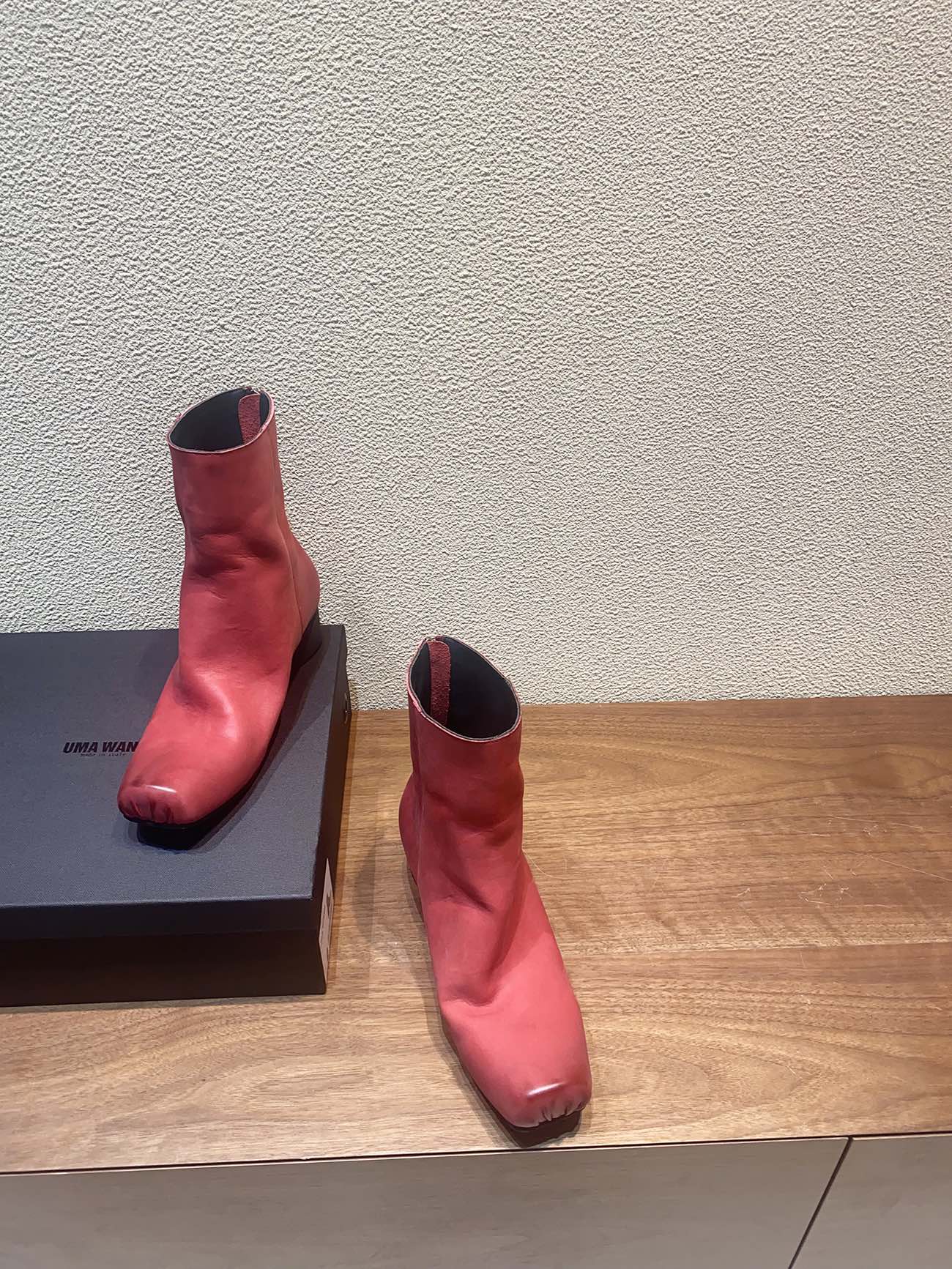 2023 UMA WANG Pig Nose Ballet Boots: Sophisticated, Soft, and Versatile - 图片 5