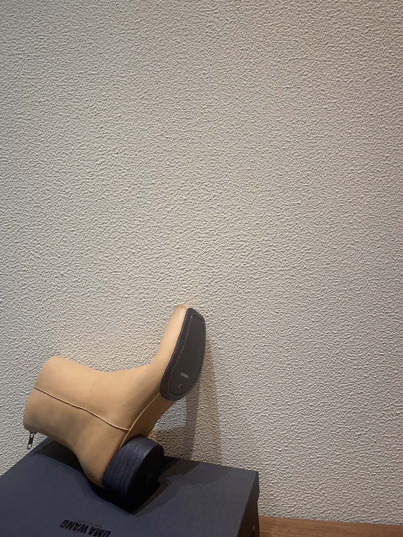2023 UMA WANG Pig Nose Ballet Boots: Elegant and Versatile Leather Shoes - 图片 8