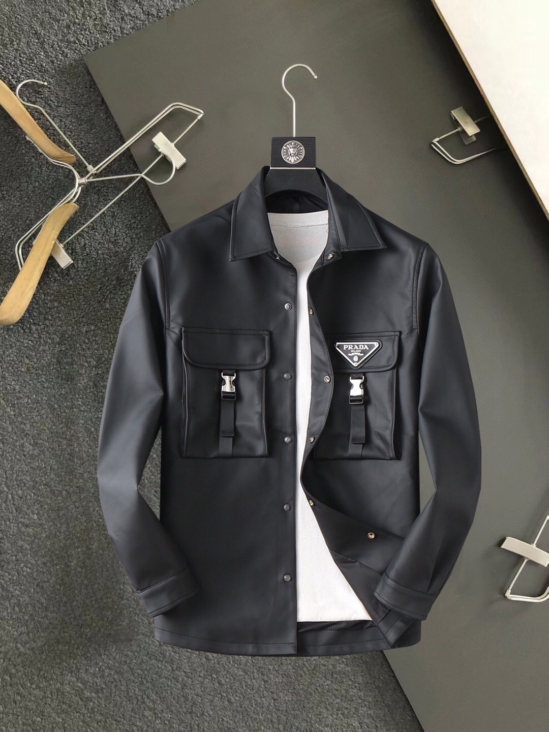 Buy High-Quality Fake
 Prada 1:1
 Clothing Coats & Jackets Printing Fall/Winter Collection Fashion