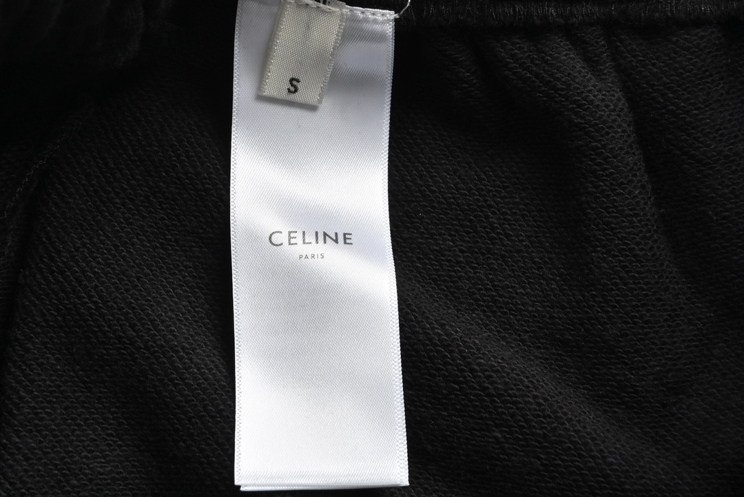 Celine/赛琳 23Fw 刺绣小标长裤 CE高级极简是出了名的