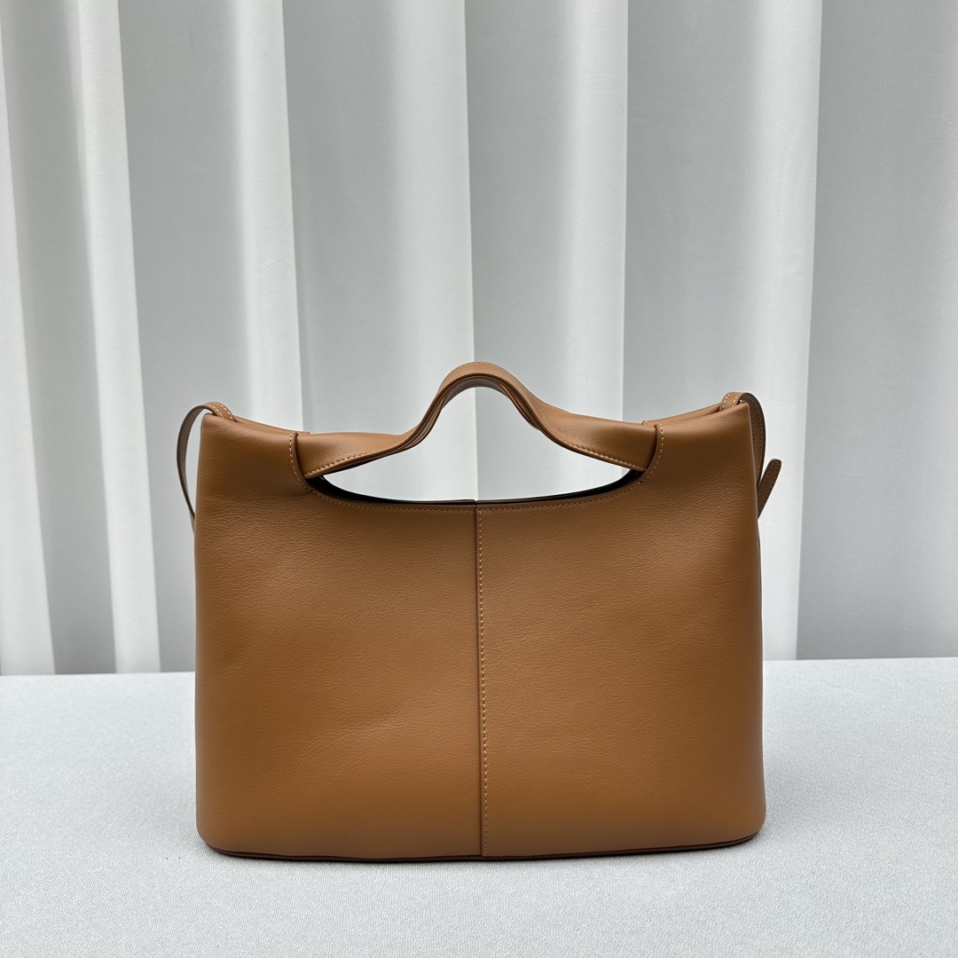 The Row {Full leather brown} Original factory expensive goods shipped