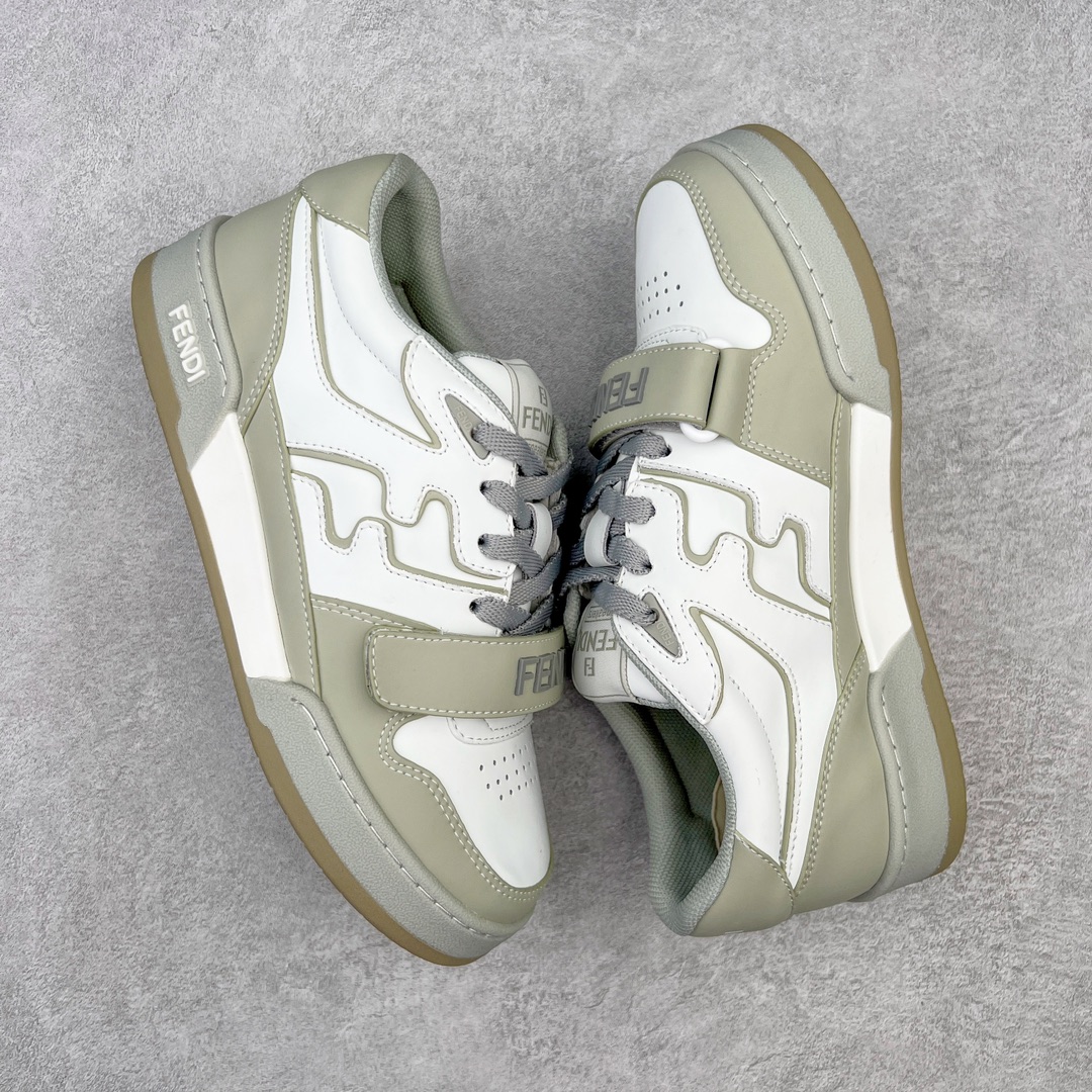 图片[3]-＃S版纯原 FENDI 芬迪 Match sneaters低帮运动鞋 独家定制 全身20几个细节点全部做到一致还原 吊打市面所有版本 独家原装套装配件官方同源 渠道原装订单 全套专柜包装物及配件#鞋底嵌入核心防伪芯片感应装置 FENDI芬迪match最新爆款情侣款运动鞋板鞋原版购入 高工艺无缝细空胶技术 贴楦误差0.05mm,鞋底采用固特异内外锁死工艺 最大限度弯折永不开胶 原鞋一致效果环保无味 鞋面采用麂皮和皮革拼接组合 logo内里采用毛巾绒里 上脚超级柔软 轻便 舒适搭配卫衣 尺码：35 36 37 38 39 40 41 42 43 44 45-选品中心